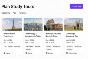 Startup Study Tour Mockup